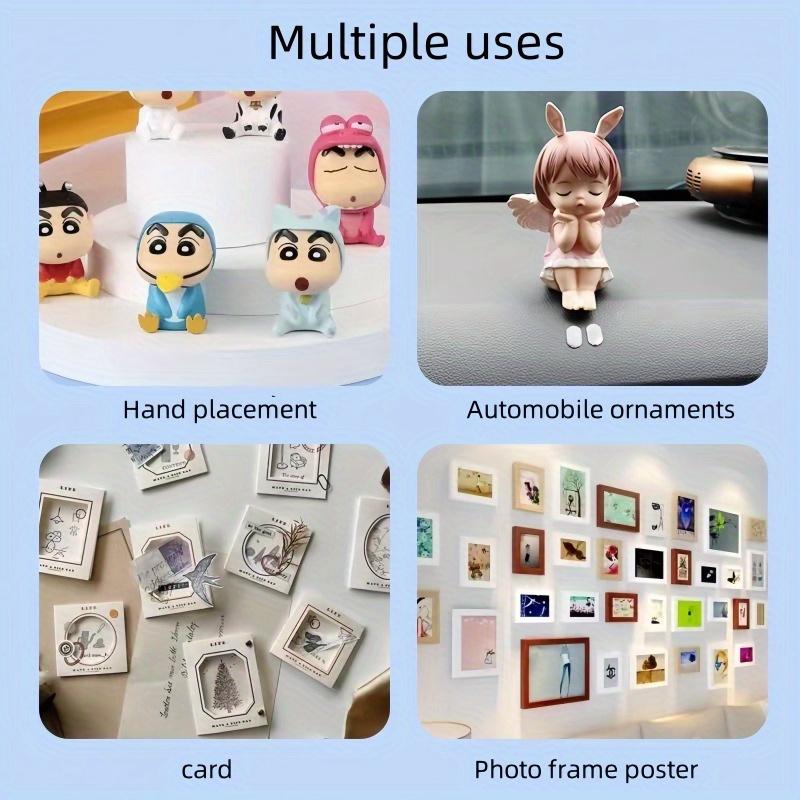 Automotive Double Sided Tape, 320pcs Heavy Duty Mounting Strips, Waterproof No-Residue Adhesive, for Car Trims, Home Decor
