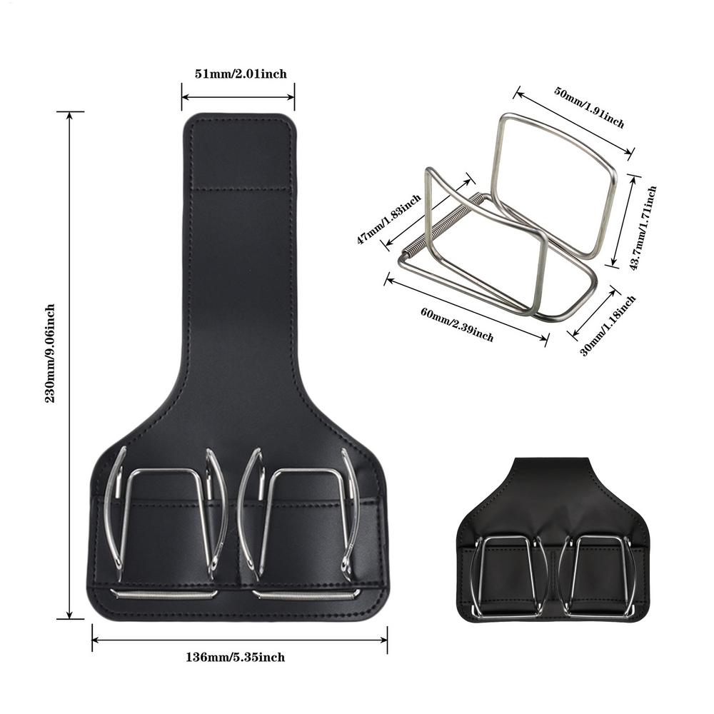 Golf Balls Holder Portable Waist Organizer Quick Access With Detachable Clip Golf Accessories Bag For Garage Outdoor Indoor