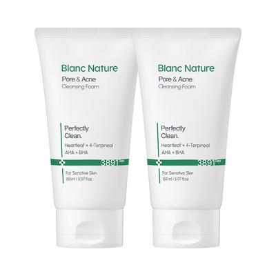 Blanc Nature Acne Functional Cleansing Foam, 150ml, 2 Pcs