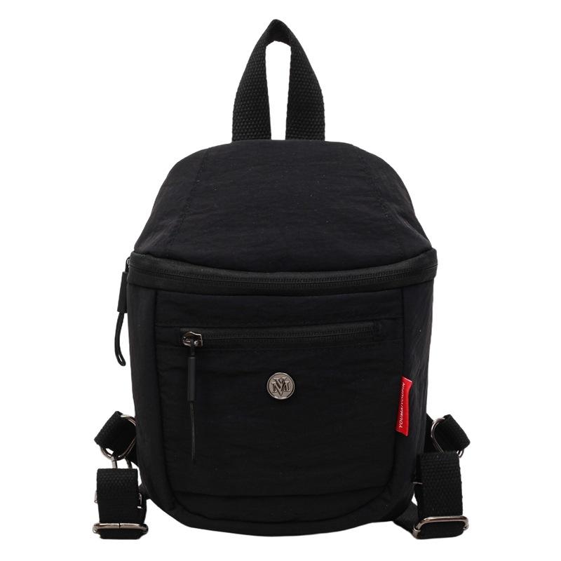 

Multifunctional nylon bag Fashion backpack Handbag Premium messenger bag Small backpack чорний
