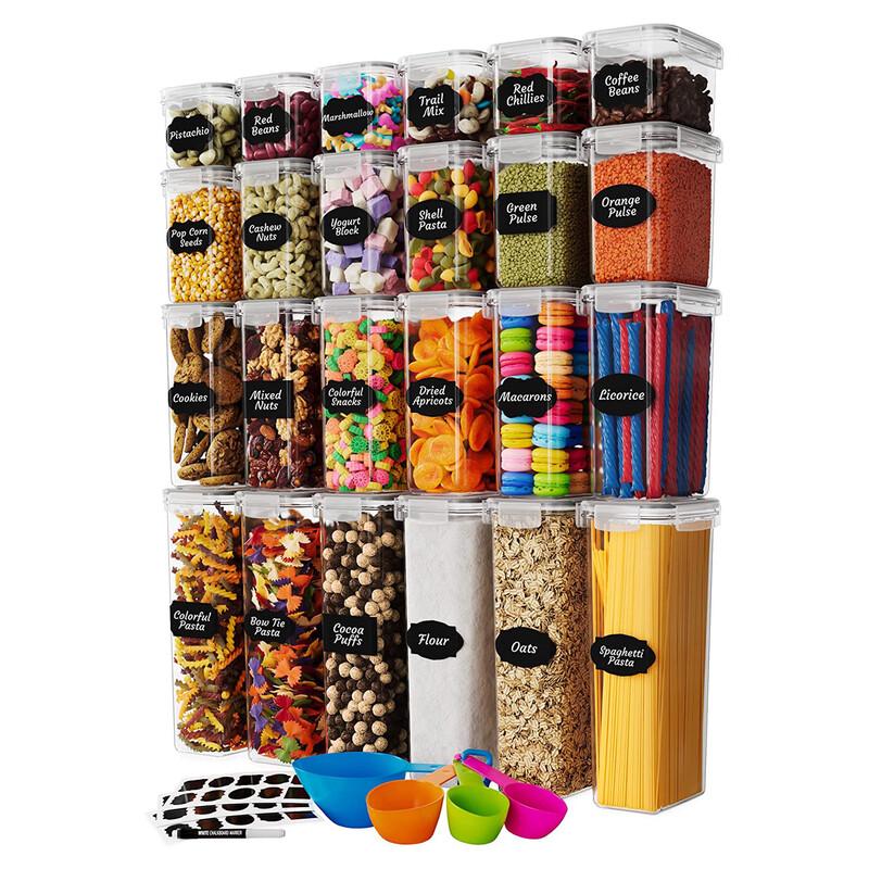 Ru Han 24-Piece Cereal Storage Container Set