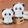 Cartoon Panda Plush Toy For Wedding Toss Gift 8in Soft Plush Filling For Party Decor