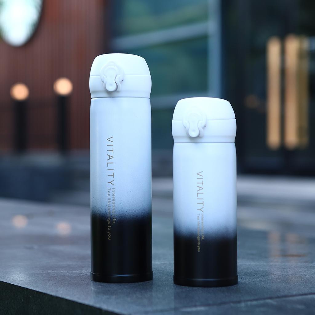 Graduelle Einfache Thermoskanne Studenten Trinkbecher Business Gedenkgeschenk Edelstahlbecher