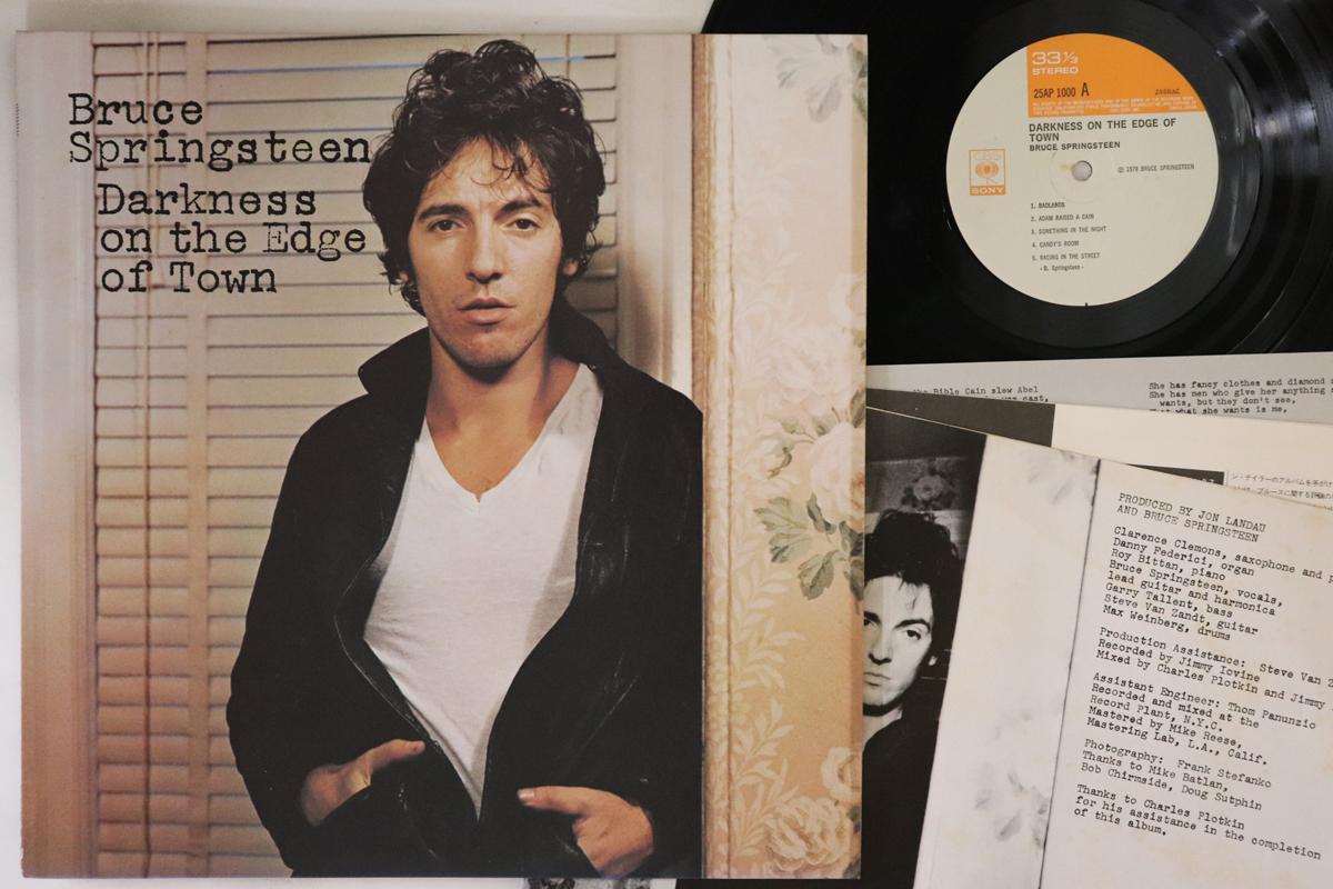 

LP Record BRUCE SPRINGSTEEN - Darkness On The Edge Of Town 25AP1000 CBS SONY 1978 Japan Rock Used