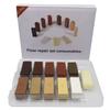Kit di Riparazione Pavimenti in Legno Fai-da-Te con Blocco di Cera da 11 Colori e Penna Riscaldante Elettrica per Graffi, Crepe, Buchi in Mobili, Piastrelle, Laminato