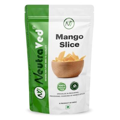 NeutraVed Dehydrerade Mangoskivor, 150g |100% Helt Naturligt Torkat, Veganskt, Glutenfritt, Inga Konstgjorda Konserveringsmedel, Utan Tillsatt Socker ; 150 g