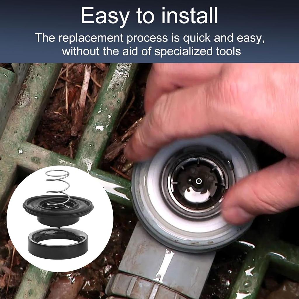 Replacement Valve Diaphragm Assy, 100236 for Irritrol Sprinkler Valve 2400, 2600 and 2700DPR, 3/4" - 1"
