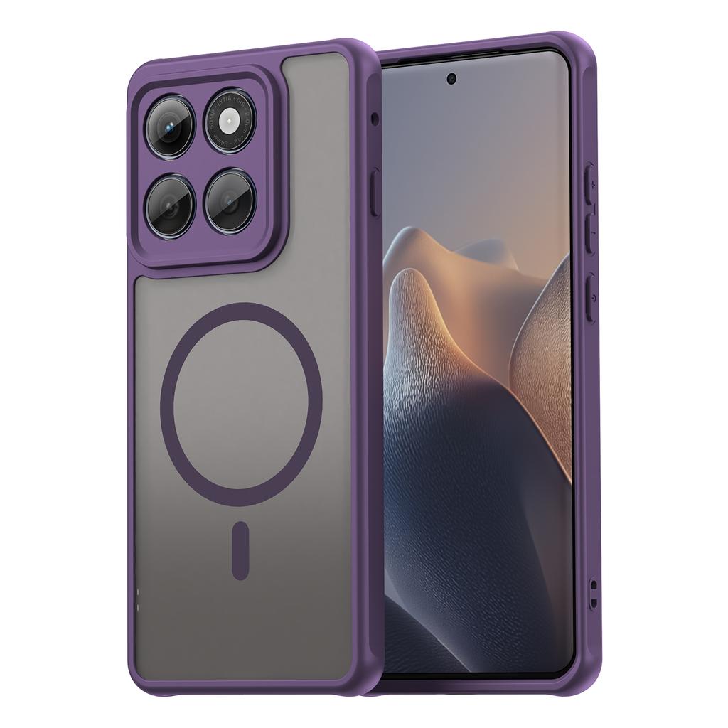 Motorola Moto Edge 2025 Magsafe Phone Case,Magnetic Shockproof Magsafe Phone Case,Bumper Hybrid Cover for Motorola Moto Edge 2025