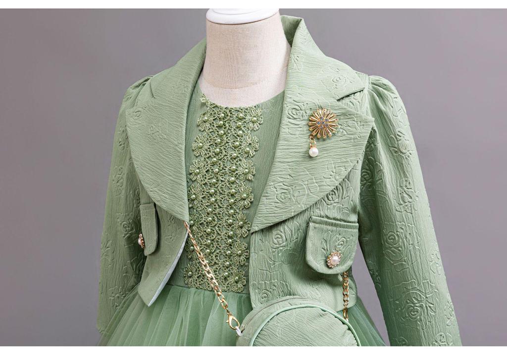 Completo Due Pezzi Floreale per Bambina - Outfit di Compleanno per Neonati e Bambini Piccoli