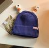 Style Versatile Hat Cute And Funny Big Mouth Womens Warm Hatscaps Knitted