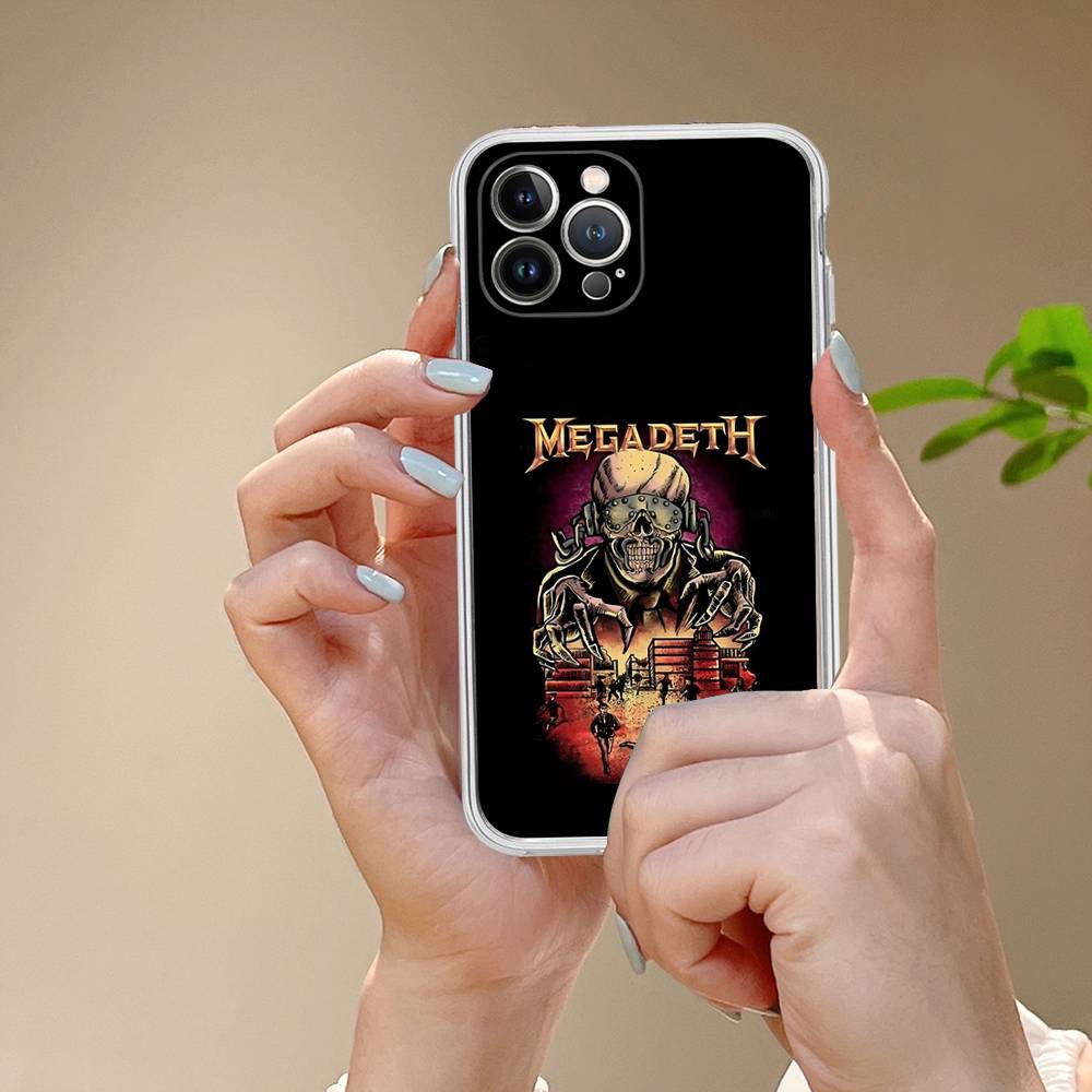 Rock Band Megadeths For IPhone 17 Air 16 Pro Max 15 14 13 12 11 Plus Phone Case