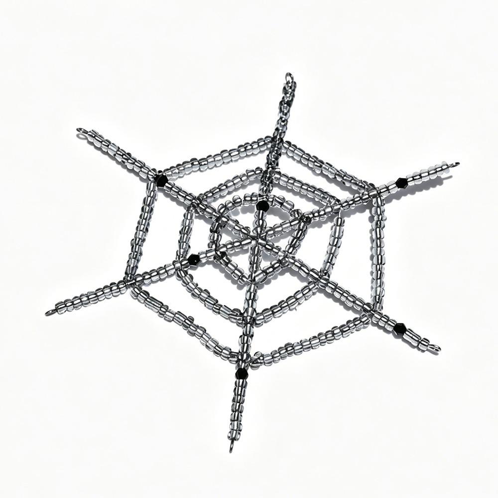 Beaded Beaded Spider Pendant Crystal-Like Faceted Beads Spider Party Decor  Window Display