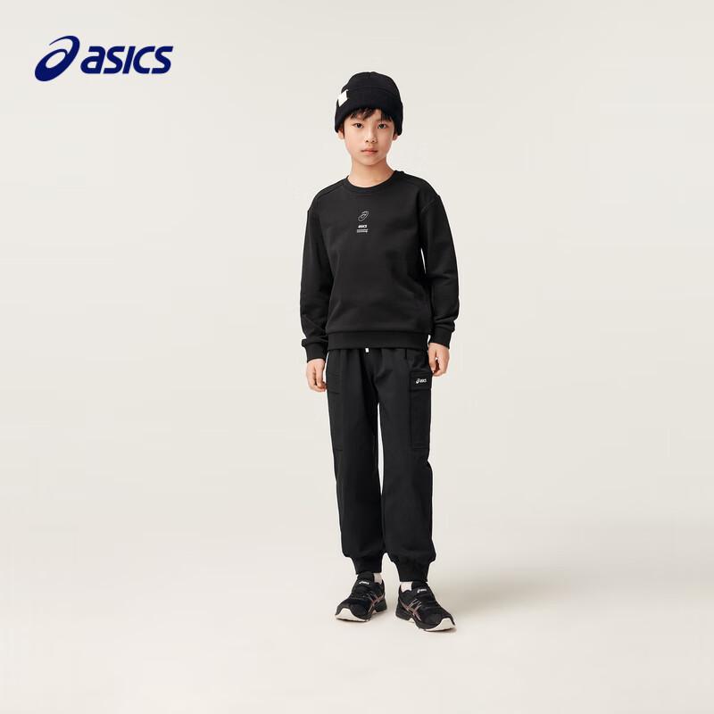 Asics Youth Unisex Long-Sleeve Basic Sweatshirt