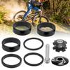 6Pcs Bike Headset Spacer Aluminium Alloy   Handlebar Stem Spacers for Mountain Bike