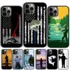 Fishing Fisherman Phone Case Cover For iPhone 16 15 11 13 14 Pro Max 12 Mini Plus X XS Max XR Fundas