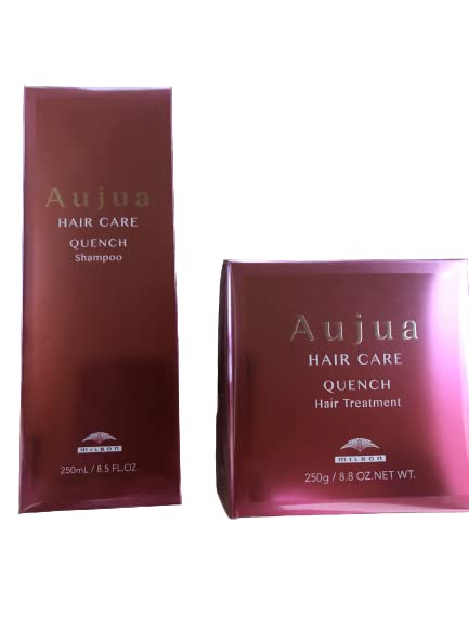 

Milbon Aujua Quench Shampoo 250ml Hair Treatment 250g Set