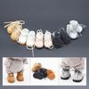 Doll Shoes Accessories Mini Martin Boots for 15cm Doll Faux Leather Shoes Easy To Wear Doll Shoe Accessories