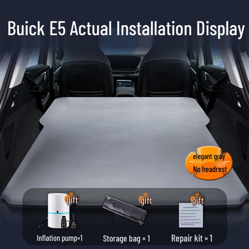 Buick e5 Car Rear Seat Air Mattress - Trunk Inflatable Sleeping Pad Buick e5 23—25 Model