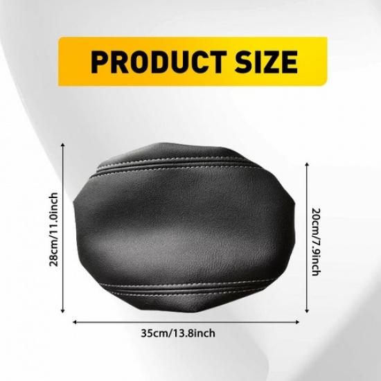 Cushion Console Cover Center Box Pad Protector Black for Lexus NX300 2018-
