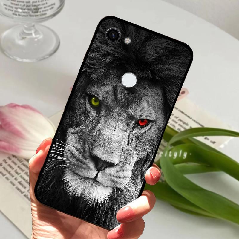 For Google Pixel 3a XL Case Silicone Shockproof Soft TPU Phone Cover For Google Pixel 3 XL Funda Pixel 3AXLCapa Cartoon