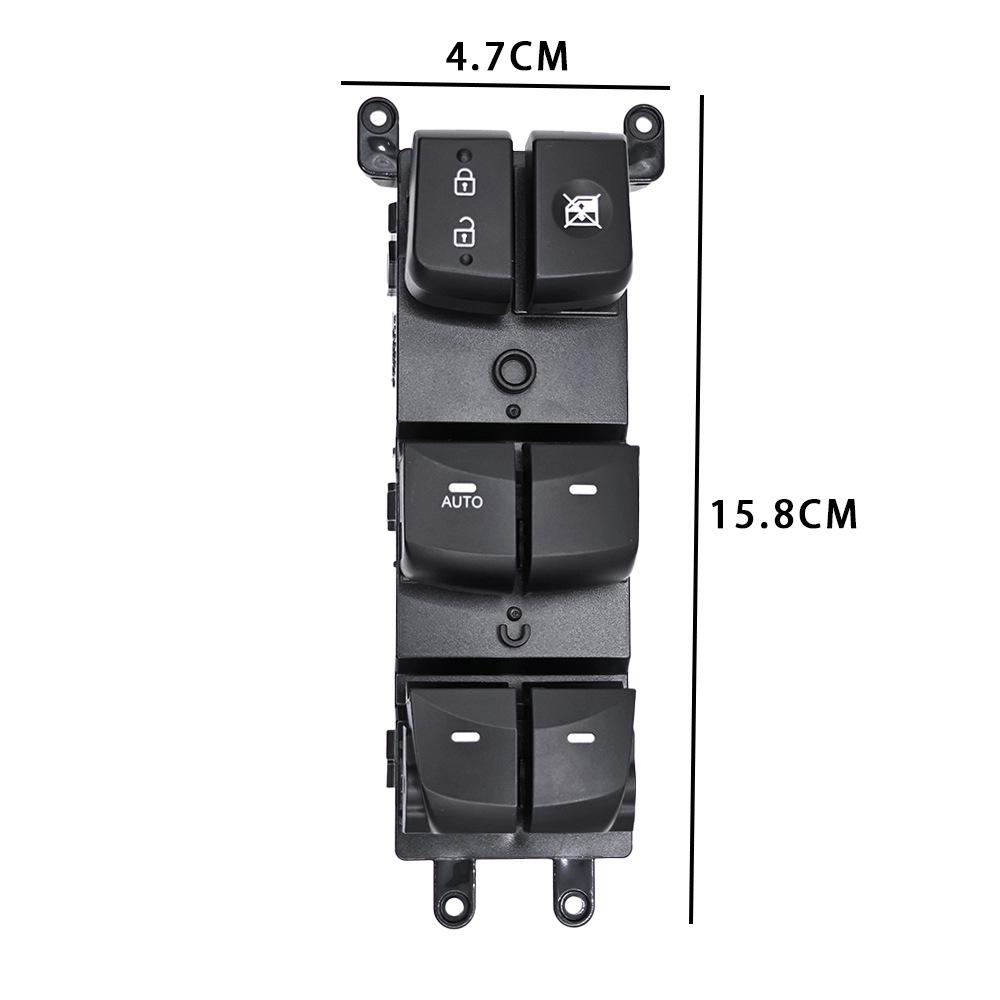 93570-A5010: Compatible Window Switch for 2014-2016 Hyundai Elantra.