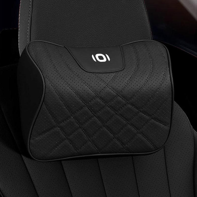 Origin Car Headrest: Memory Foam Neck and Lumbar Support Pillow, Comfortable Seat Cushion