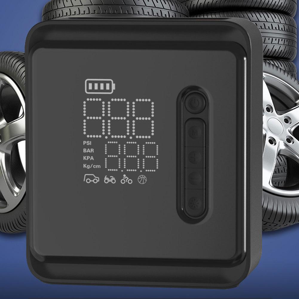 Tire Inflator Portable Air Compressor Smart Portable Air Pump With Digital Display 150PSI Smart Pump Tire Inflator For Car