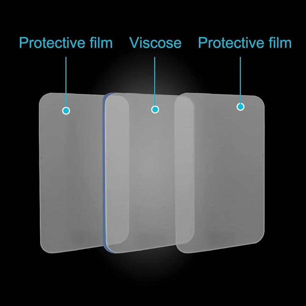 Double-Sided Adhesive Nano Tape Seamless Traceless Stickers No Punching Waterproof Square Round Tape Stickers