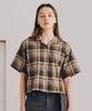 The Saturday Evening Post Check Half Shirts_Gray