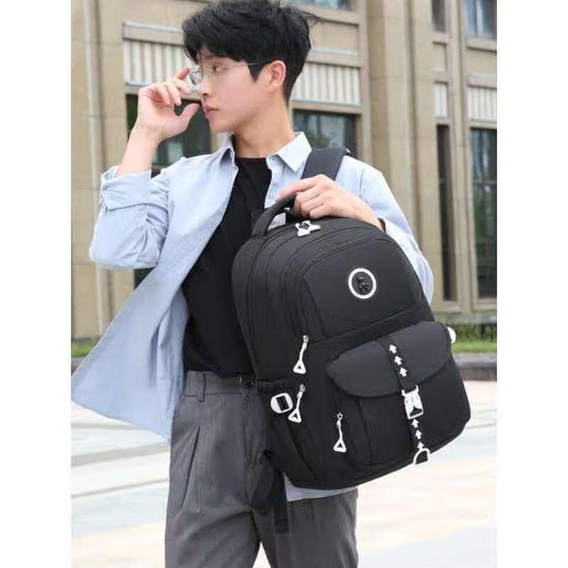 Lässiger mehrschichtiger Laptop-Rucksack