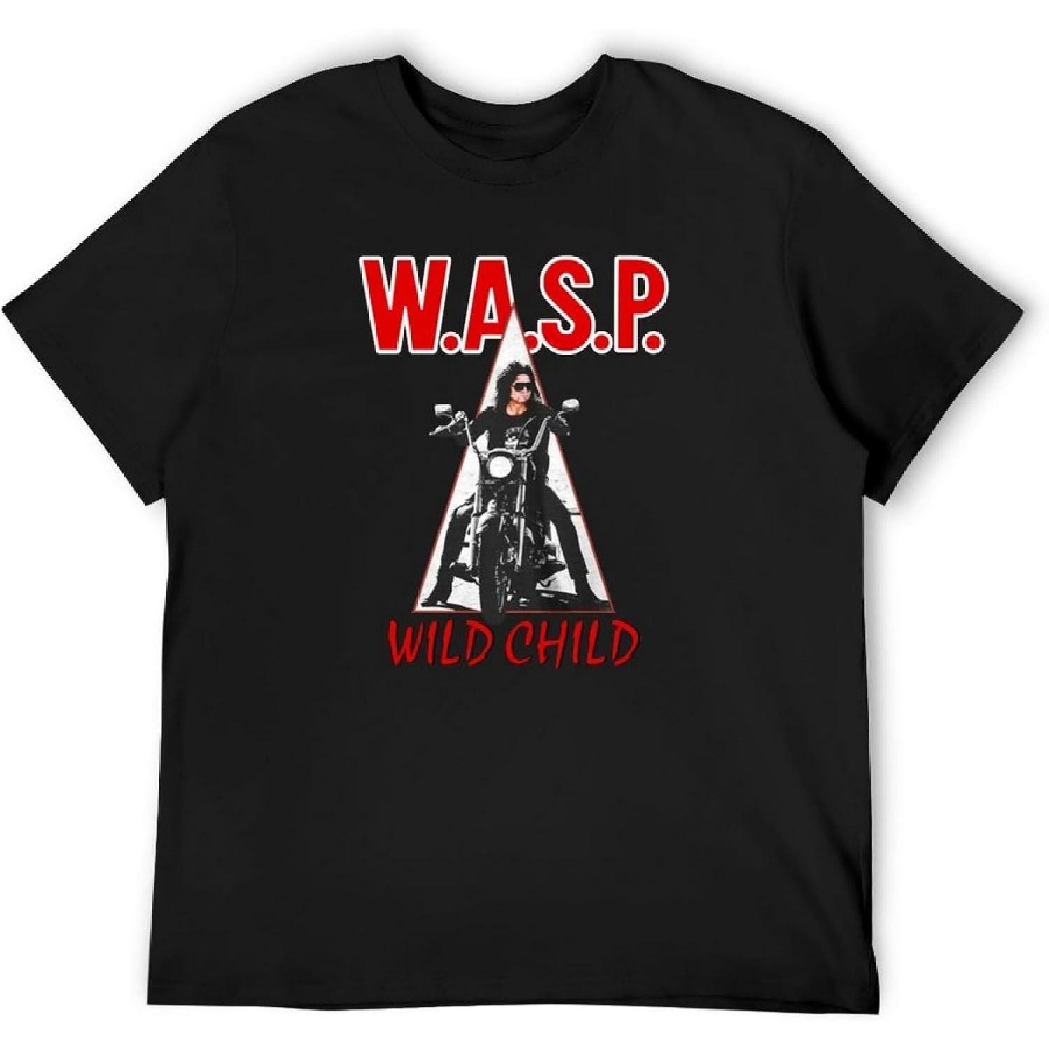 Мужская футболка HAOTO Wasp Wild Child Черная S