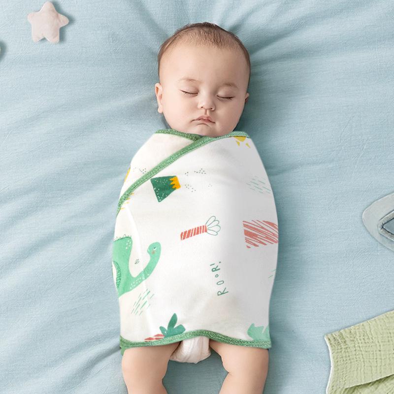 Anti-Startle Baby Swaddle Blanket, Summer Style, Pure Cotton Newborn Sleep Sack