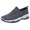 Foreign Trade Large-size Men's Shoes Spring New Thick-soled, Lightweight and Breathable Casual Shoes Fashionable Flying-woven Dad Shoes