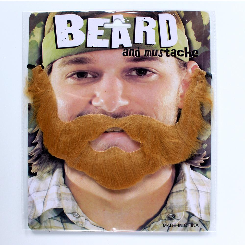 Halloween Barba și Mustață Falsă cu Opt Personaje Recuzită de Petrecere