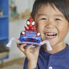 Hasbro Marvel Spidey and His Amazing Friends Spidey Action Preschool Ages Authentic Webcrawler, 4-inch (10 Cm) Figure, Vehicle, Toy, 3+, F7454,