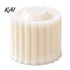 Hand Press Mooncake Mold Sunflower Pattern Round Mold, Double Ended Plastic Pastry Easy Clean Baking Tool, Dough Embosser for Homemade Cookies