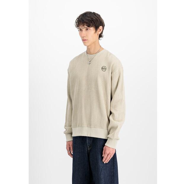 Толстовка Alpha Industries Studio Waffle Sweatshirt