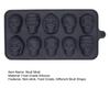3D Skull Ice Cube Mold Chocolate Fondant Maker Non-stick Easy Release Tray Different Shapes Candy Shaping Mould