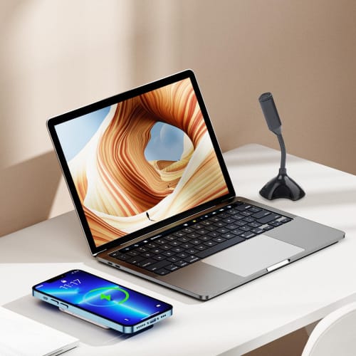 USB Microphone - Podcast and Streaming Microphone - Noise-Reducing Audio Supply for PC Laptops, Recording, and Gaming - Bodahl