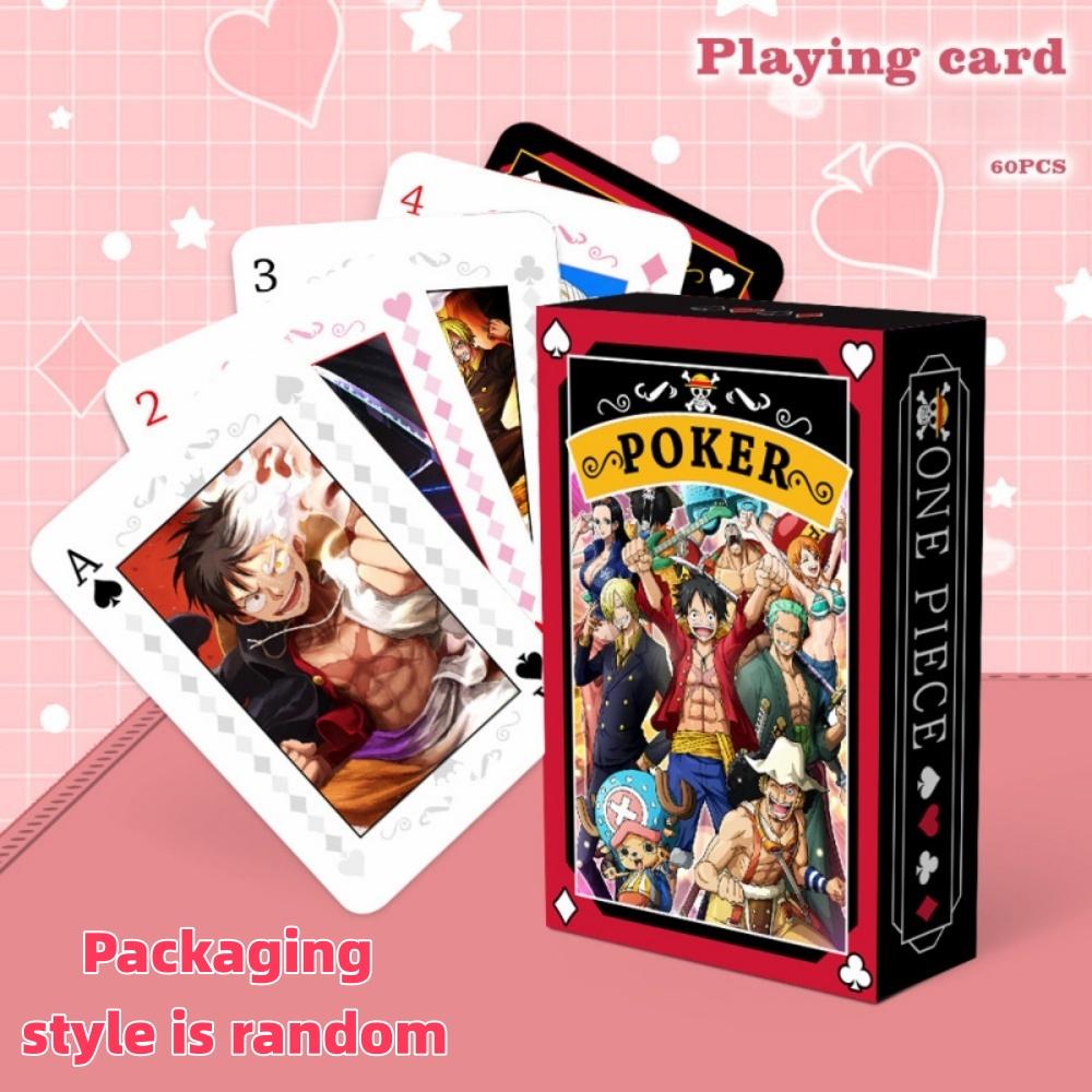 Anime Poker Toy Jujutsu Kaisen Board Game Cards NARUTO HUNTER×HUNTER Cosplay Hardcover Table Game Fans Birthday Gift