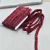 5 Meter Ruffle Lace 1CM Wide Elastic Lace Fabric Ribbon Lace Trim Ribbon Diy Craft Fabric African Fabrics Stretch