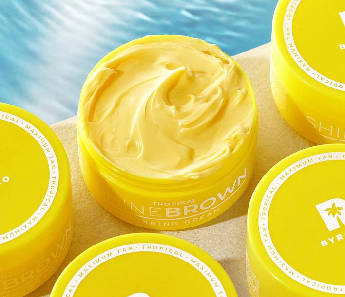 Byrokko Shine Brown Tropical Super Active Cream 150ml