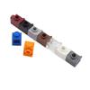 100pcs MOC Brick Parts 4070 Brick Modified 1 X 1 with Headlight Classic Piece Building Block Toy Accessory