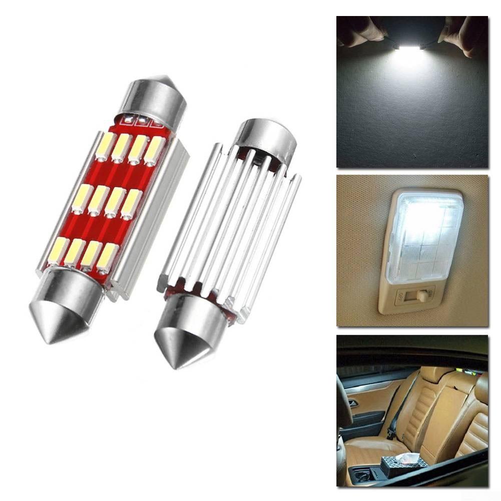 36MM Car Lights LED Super Bright 4014 Auto Interior Reading 6500K 180LM