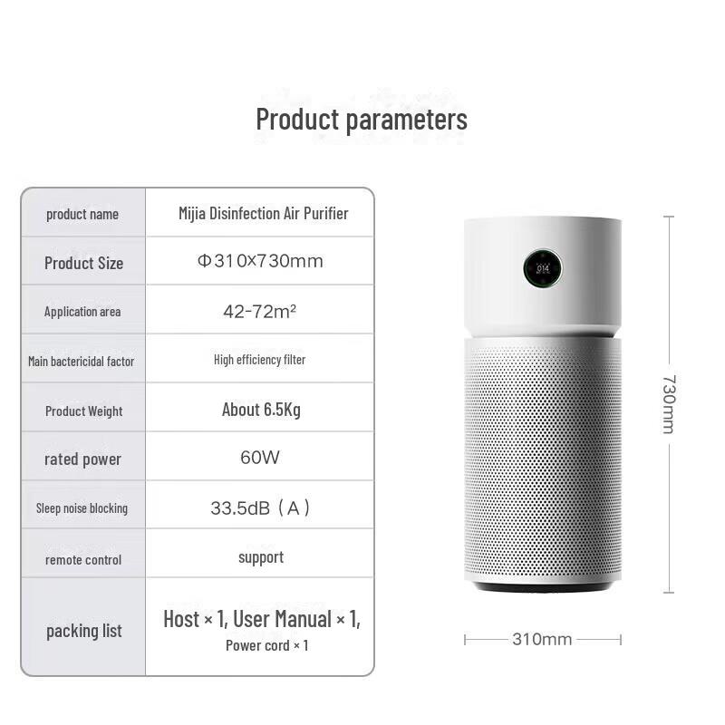 Xiaomi Mijia čistička vzduchu: Eliminuje formaldehyd, alergeny, UV záření, kouř, pachy domácích zvířat