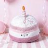 Birthday Cake Shaped Plush Pillow