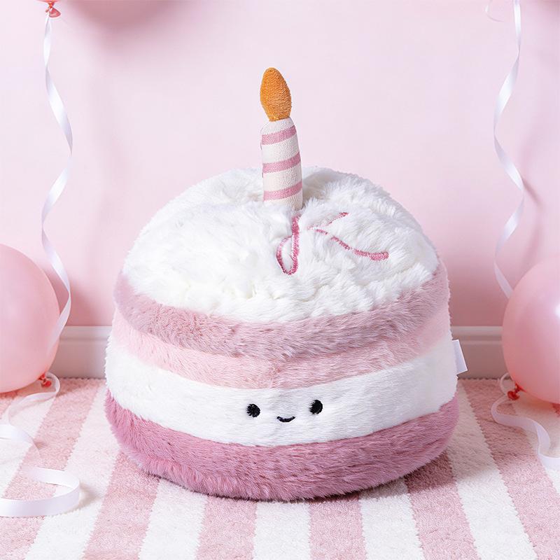 

Birthday Cake Shaped Plush Pillow
