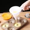 1Pcs Cream Funnel Adjustable Hand-held Cone-shaped Funnel Pancake Batter Chocolate Liquid Dispenser Household Baking Tools