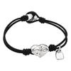 Sturdy Alloy Heart Symbol Bracelet Lightweight Wristband Jewelry Wrist Chain Accessory For Daily Wear And Gifting