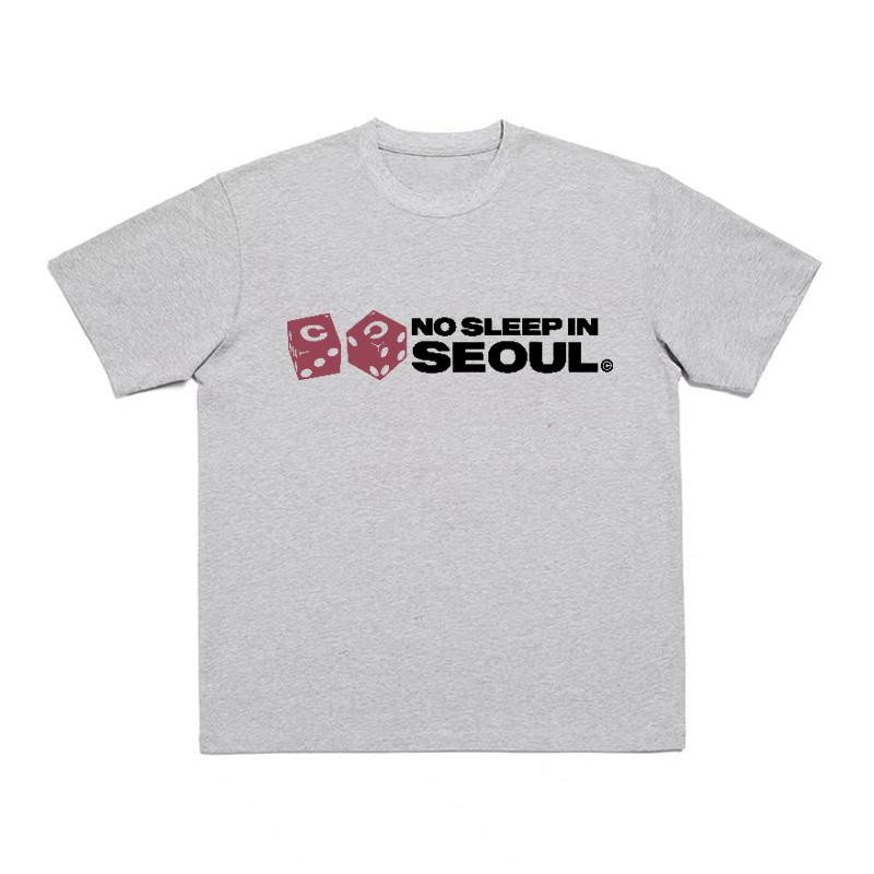 Unisexs Tshirt Loose Letter Y2K Street Style Harajuku Style Top Suitable for Both Printed Pattern Tshirt Casual Daily Home Wear